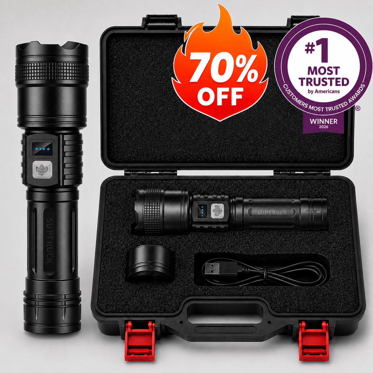 Noverlumia Ultimate Survival Flashlight - image 2