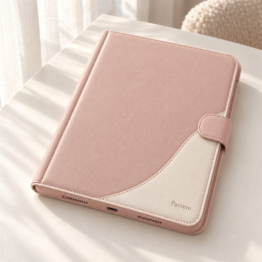 Pazvero Blush Curve Folio main case view