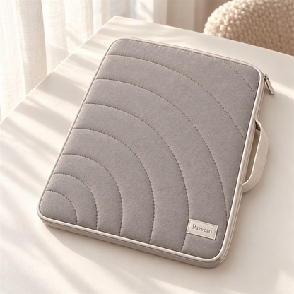 Pazvero Dove Arc Carry Sleeve fit and detail view