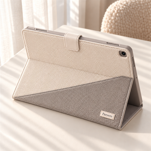 Pazvero Pearl Dove Trifold Case main case view